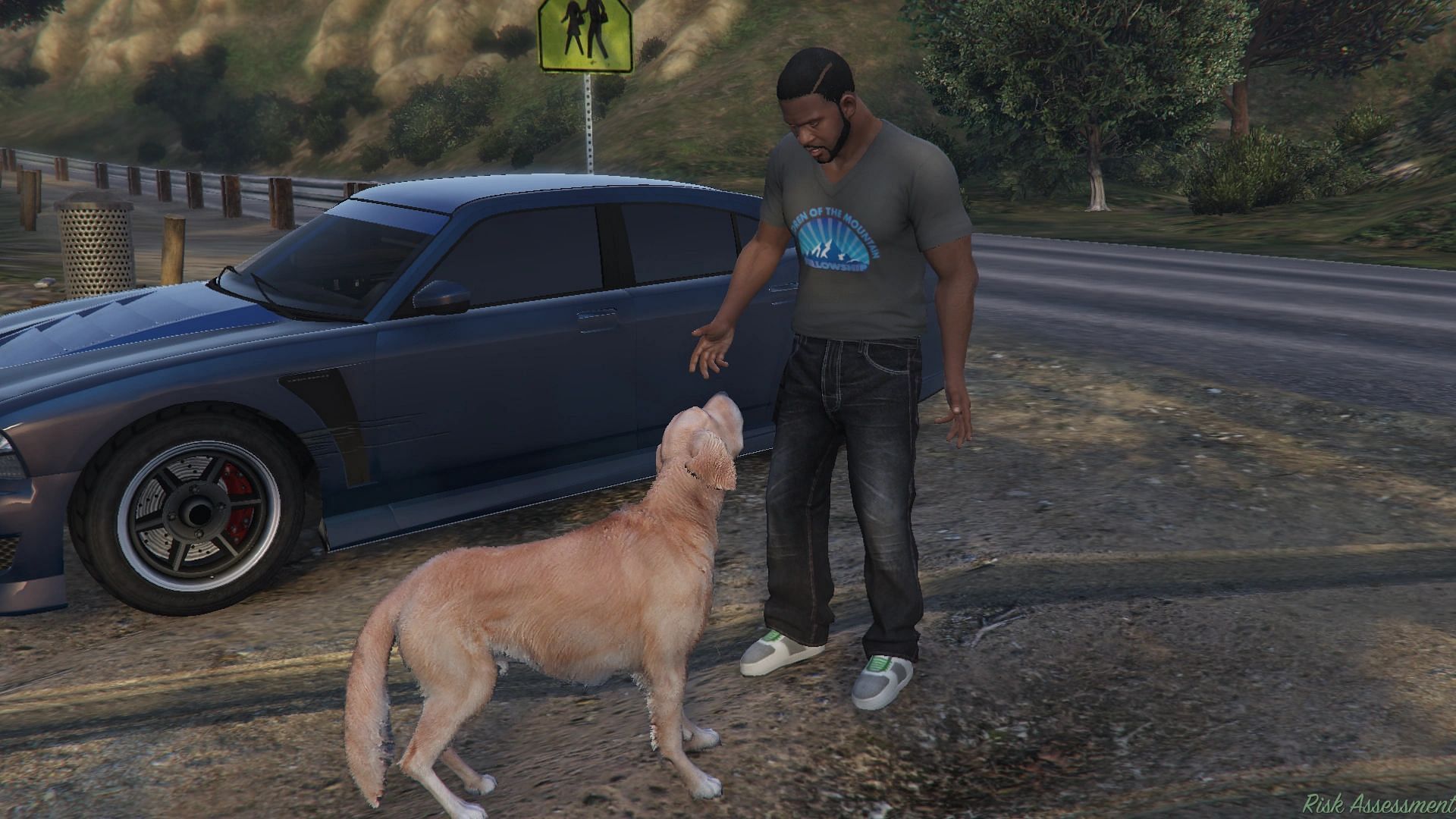 Franklin’s second special ability is creepy (Image via Rockstar Games)